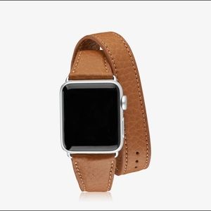 GiGi NewYork 38mm leather Apple Watch band
